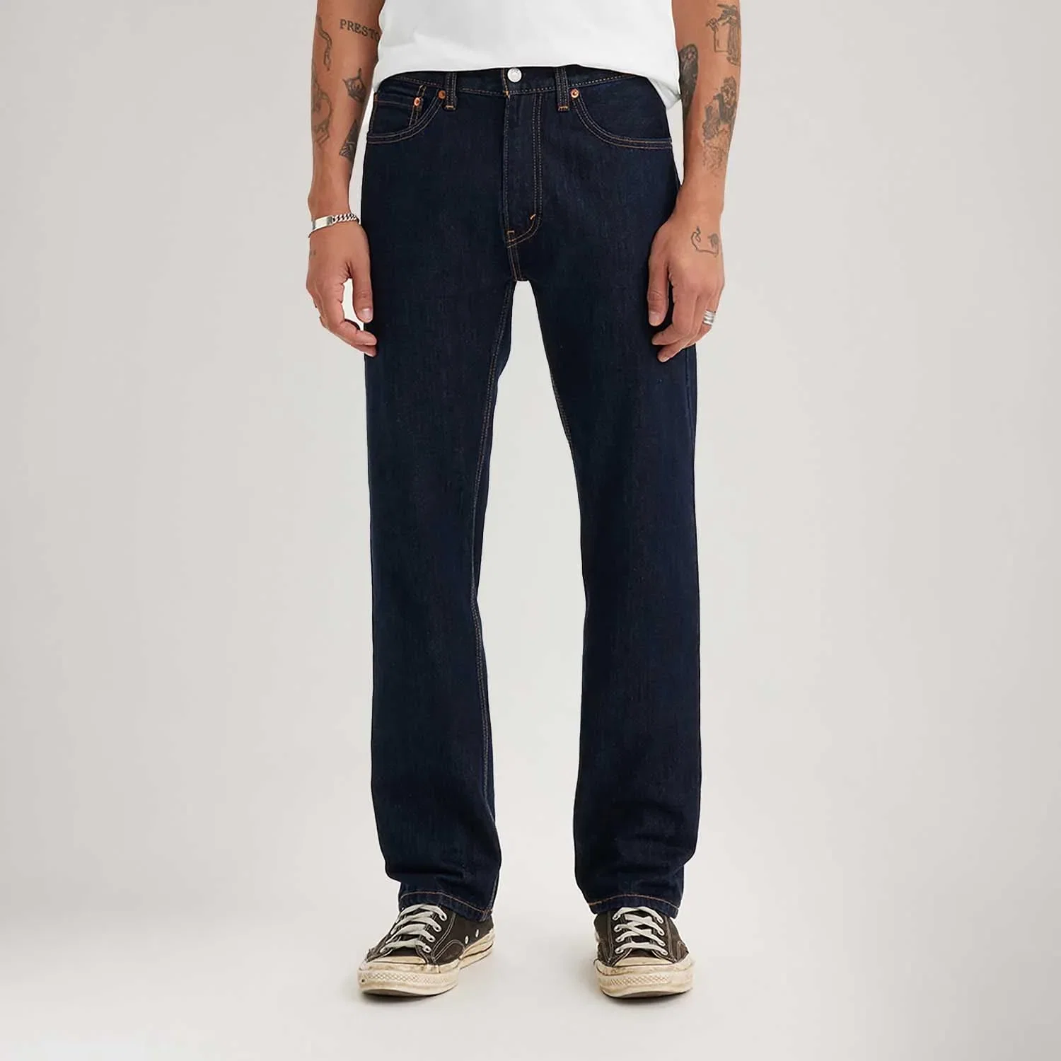 Calça Jeans Levi's® 505® Regular Lavagem Escura — imagem 1