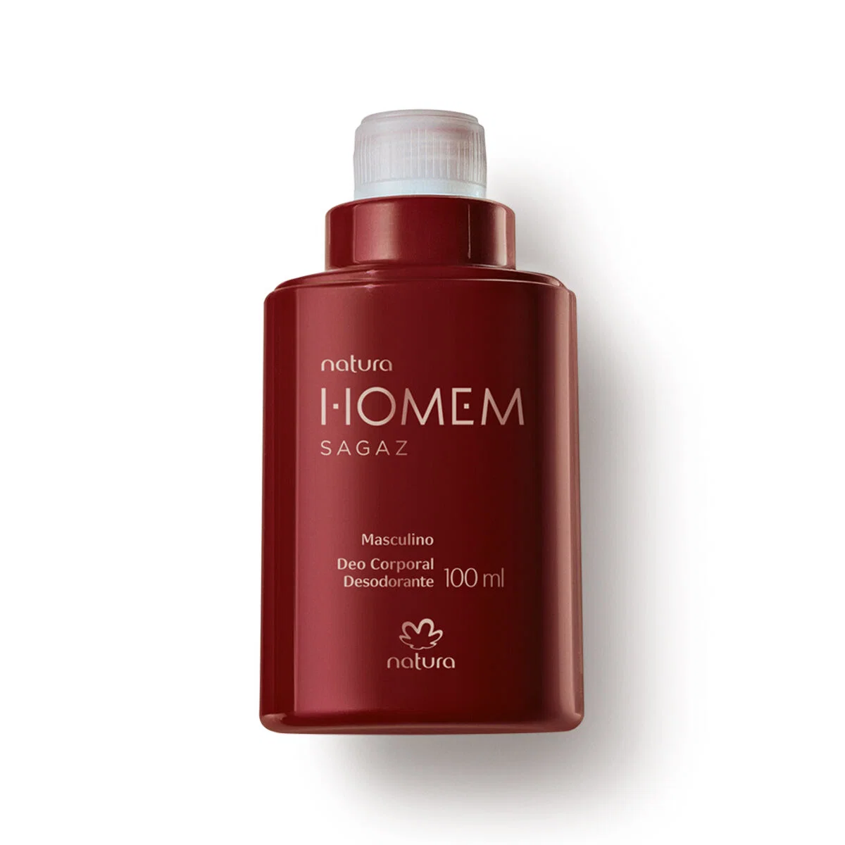 Refil Desodorante Corporal Natura Homem Sagaz 100 ml — imagem 1