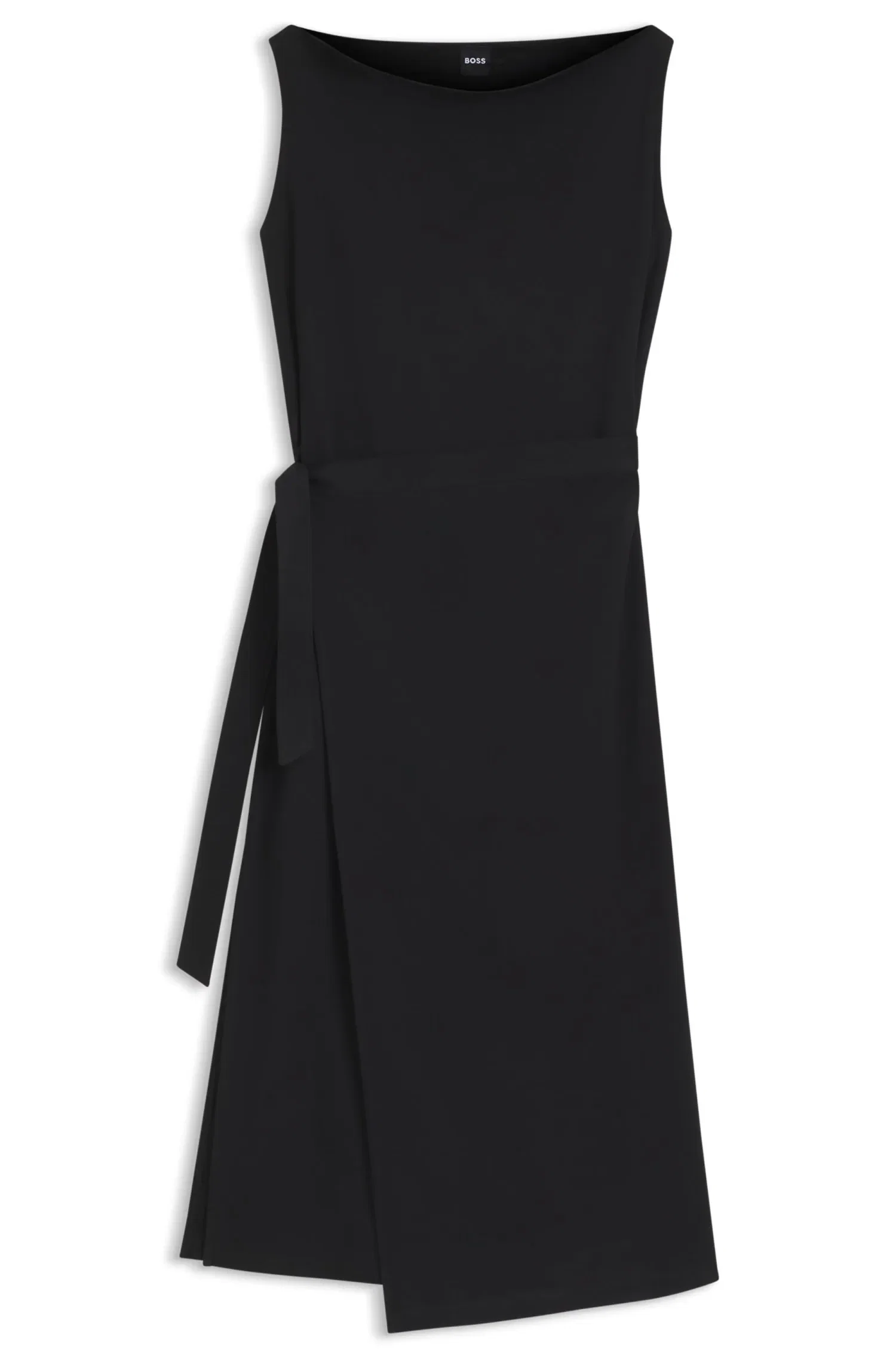 Vestido De Algodão Mercerizado Com Gola Redonda — imagem 1
