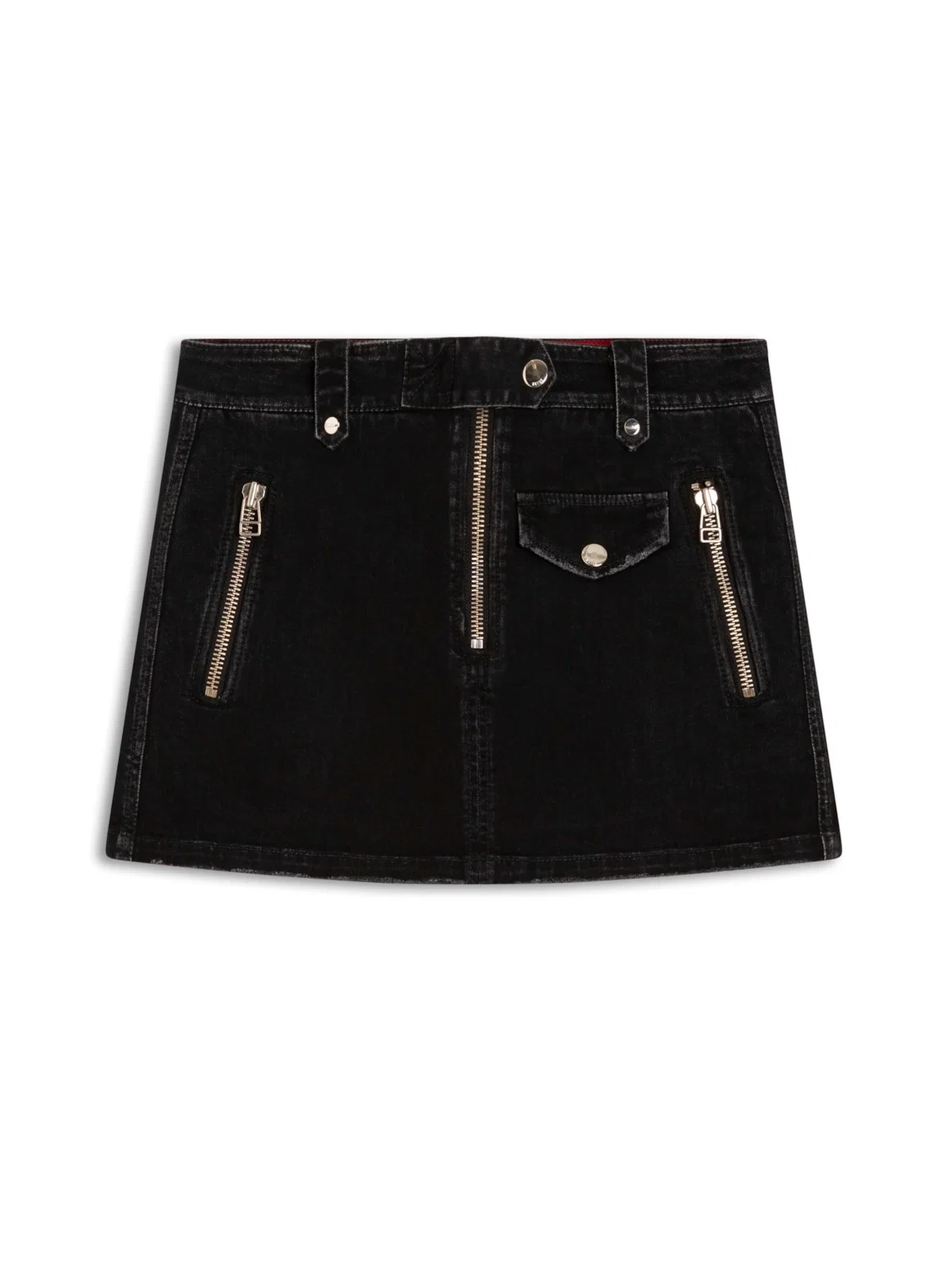 Saia Intense Black Mini 1744-Lav.Black C/ Rebolo — imagem 1