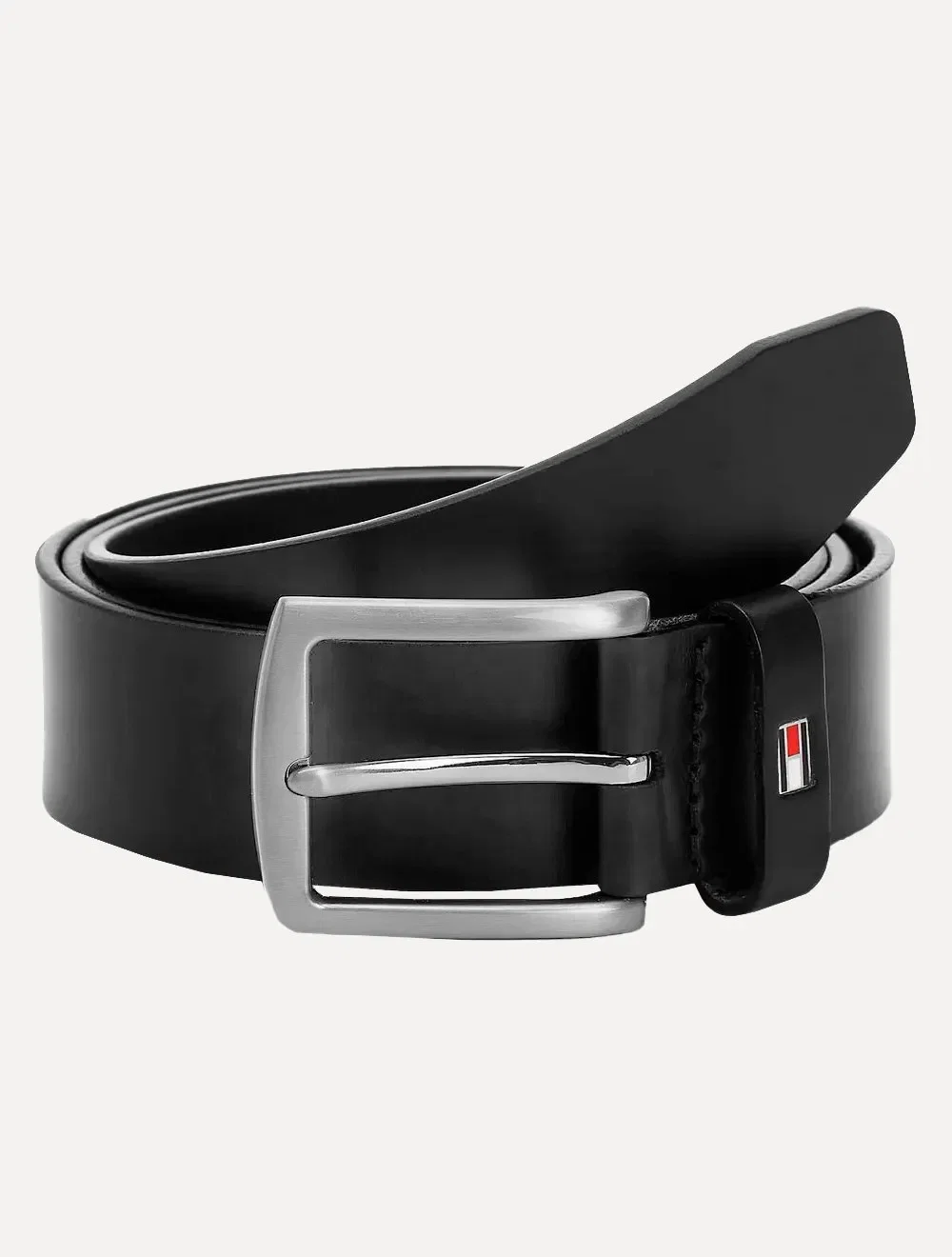 Cinto Tommy Hilfiger Masculino New Denton 3.5 Belt Preto
