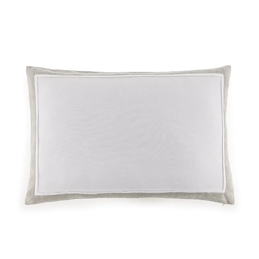 Almofada Parione Branco / Natural