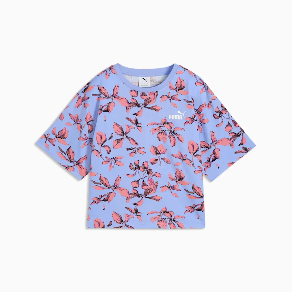Camiseta Essentials Nature 2.0 Relaxed Printed Feminina — imagem 1
