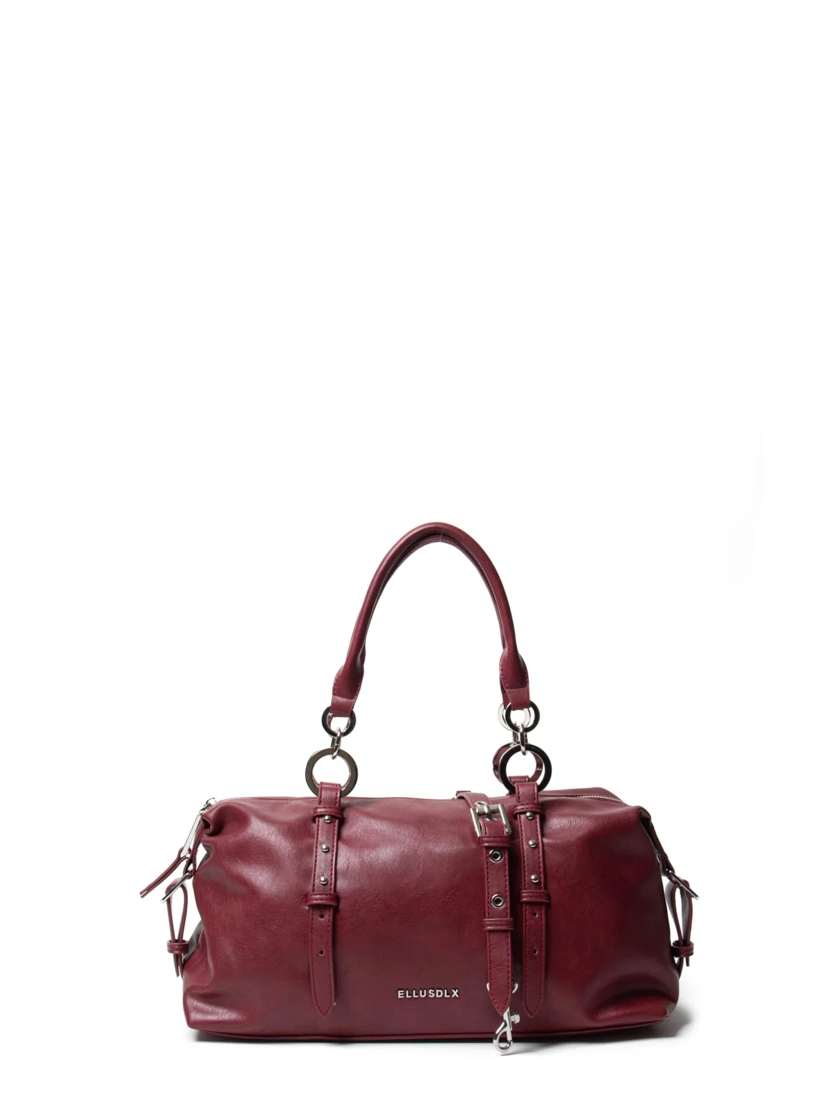 Bolsa Bowling Bag Nelina Ellus Vinho