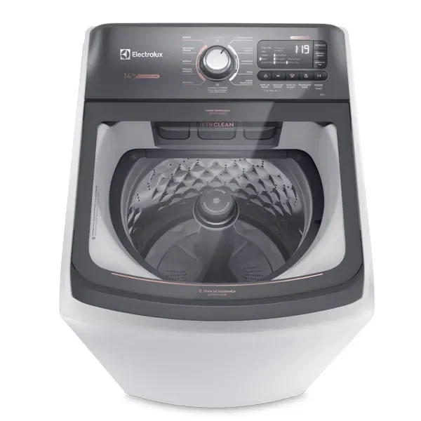 Máquina de Lavar Electrolux 14kg Branca Premium Care com Cesto Inox e Jet&clean (LEC14) — imagem 1