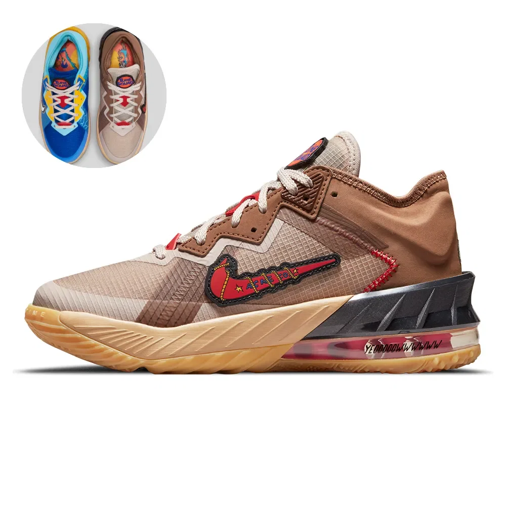 Tênis Nike Lebron XVIII Low GS Infantil — imagem 1