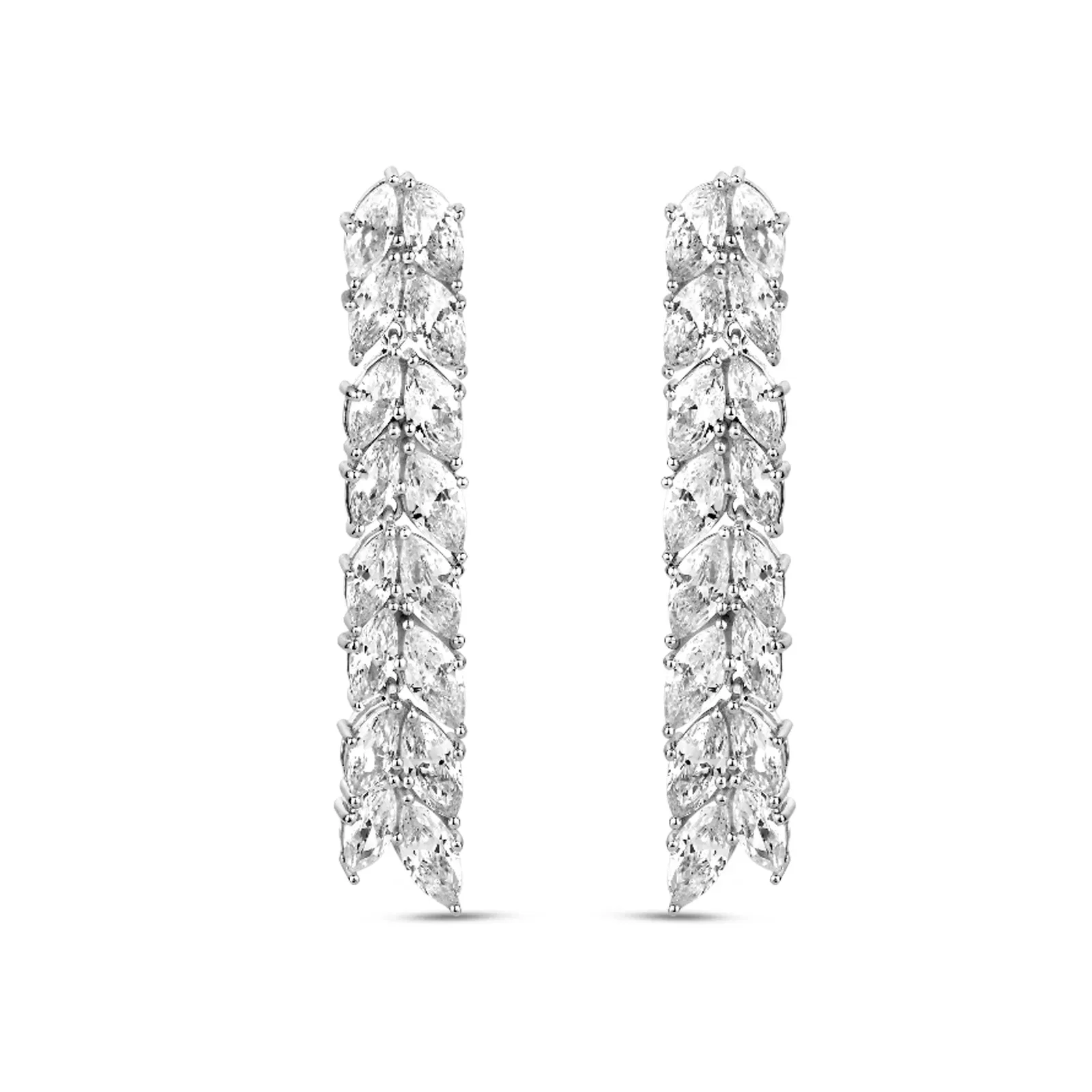 Brinco Life Bride em Prata 925 com Pedras Incolores — imagem 1