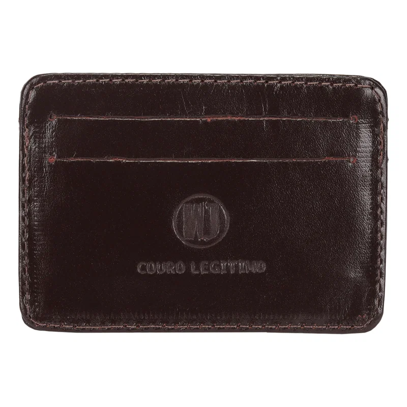 Porta Cartão Couro Masculino