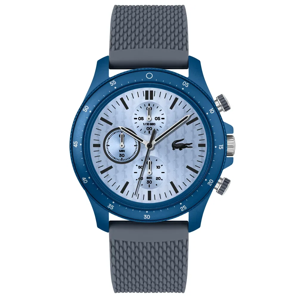 Relógio Lacoste Masculino Borracha Cinza 2011327 — imagem 1