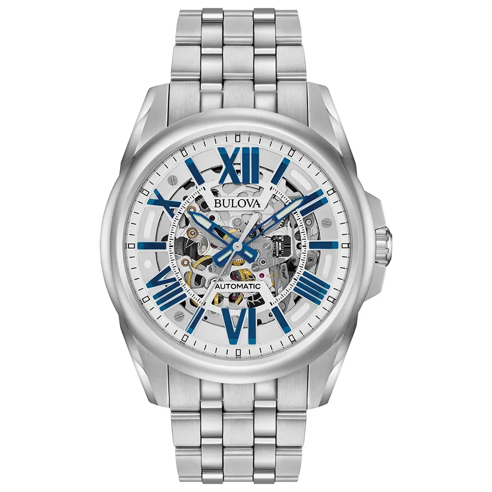 Relógio Sutton Bulova Masculino Aço 96A187N