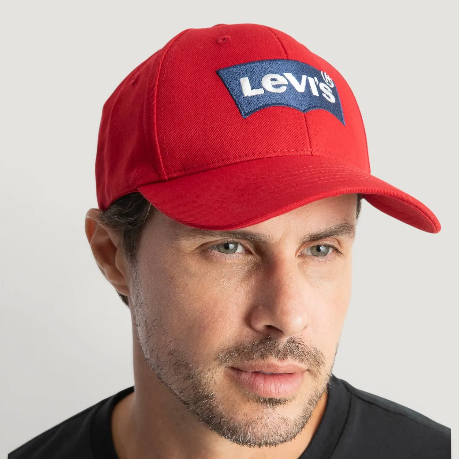 Boné LEVI'S® Curved Batwing Vermelho