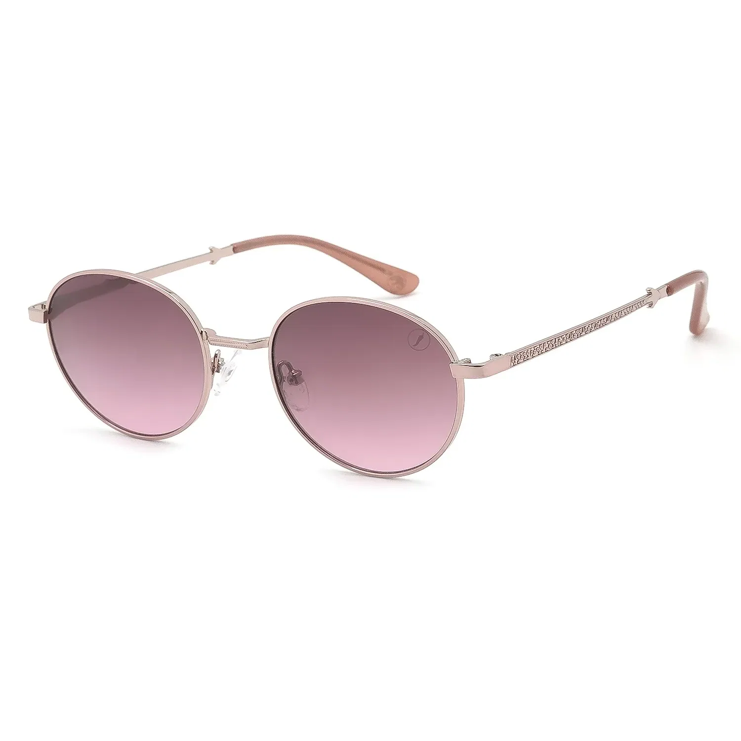 Óculos de Sol Infantil Masculino Jurassic World Redondo Rosé