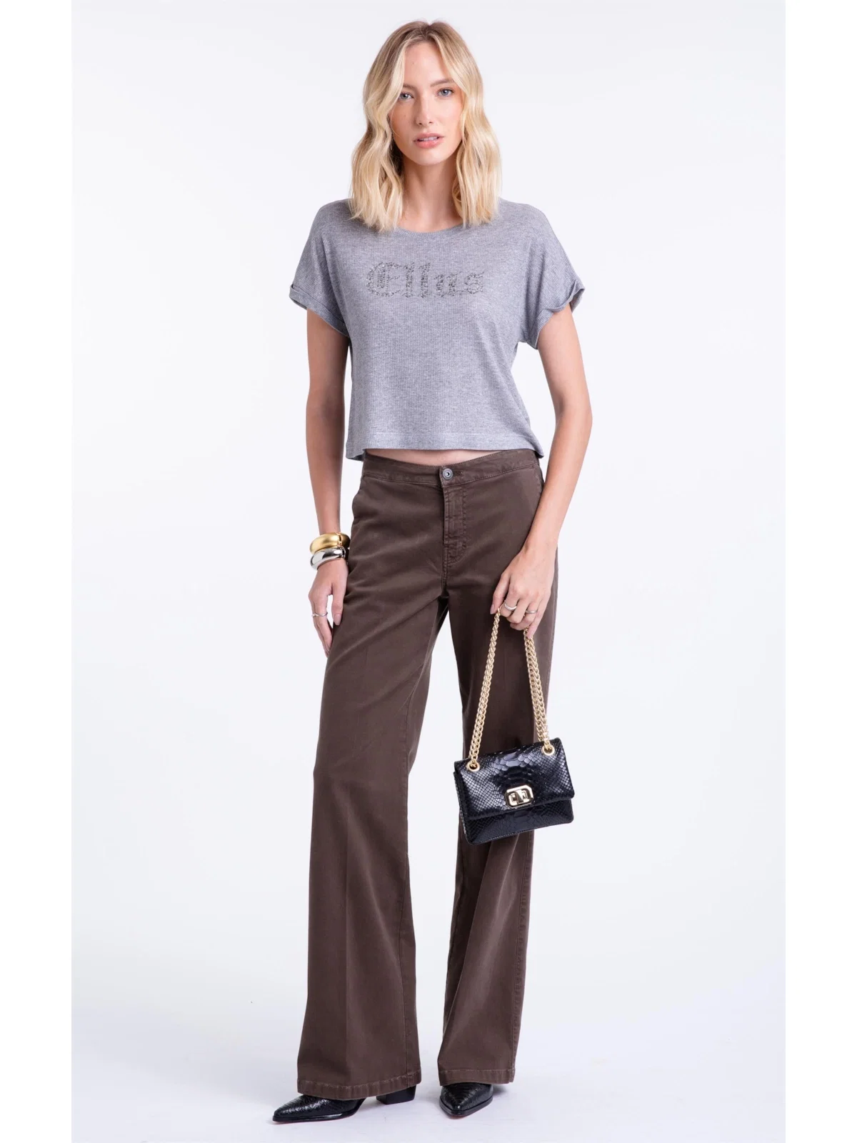 Jogging Color (Patte d Eph) Athlesuire Tabaco — imagem 1