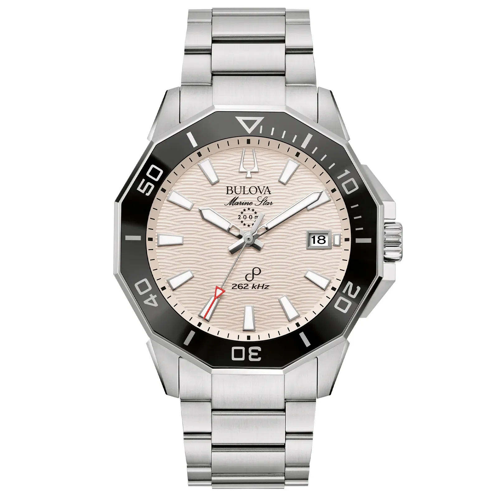 Relógio Bulova Marine Star Masculino Aço Prateado 96b426