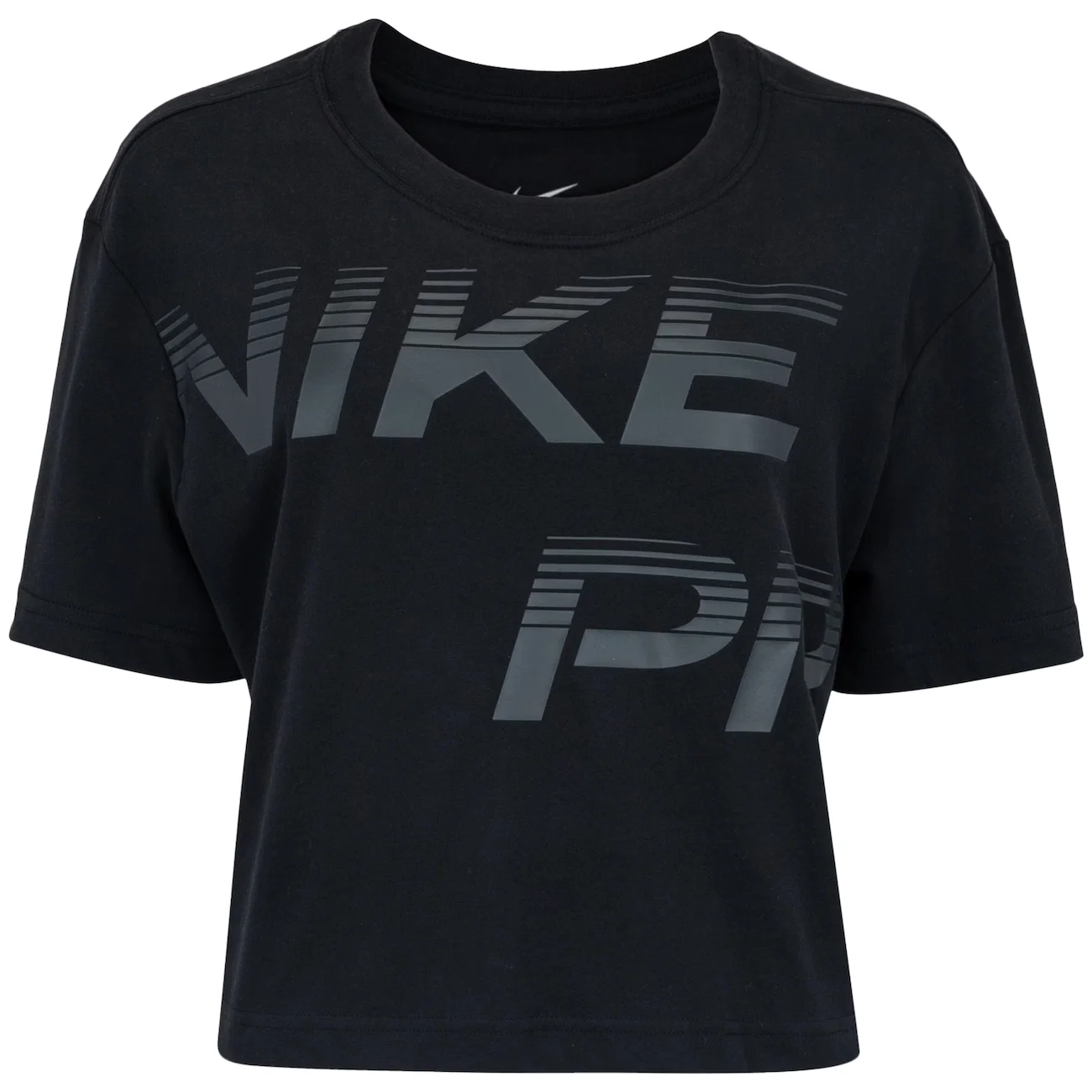 Blusa Cropped Nike Pro GRX SS - Feminina