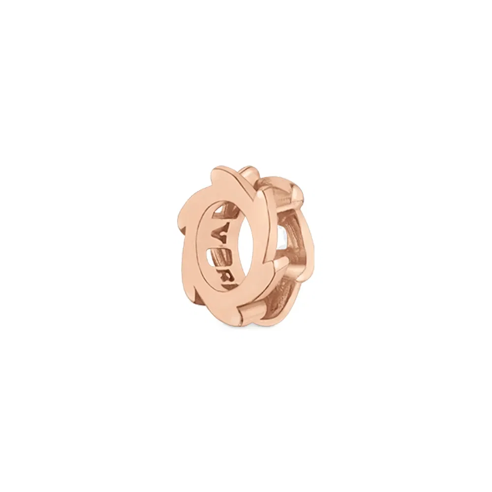 Separador Life Together em Liga Rosé com Banho de Ouro Rosé 18k