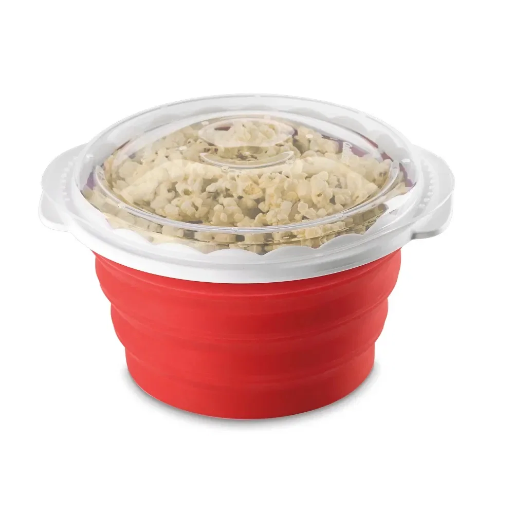 Pipoqueira para Micro-ondas em Silicone Cuisinart Vermelho