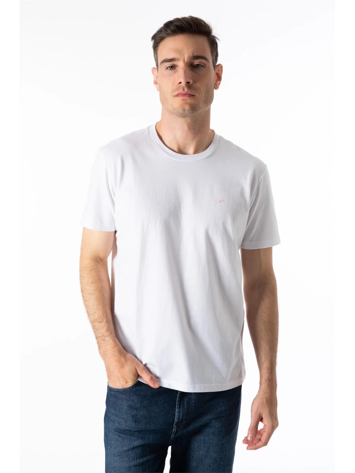T-Shirt Easa Duocolor Classic Branco — imagem 1
