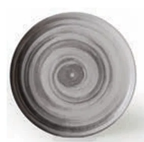 Prato para Sobremesa Pierre de Lune Stonewrae Kenya Cinza 22cm