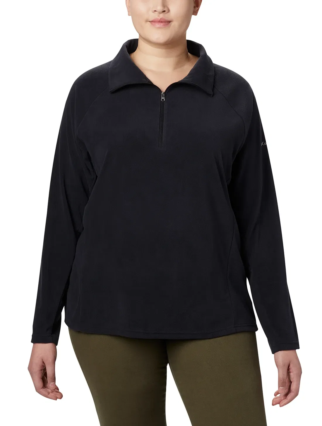 Jaqueta Fleece Columbia Feminina Basin Trail™ Plus Size — imagem 1