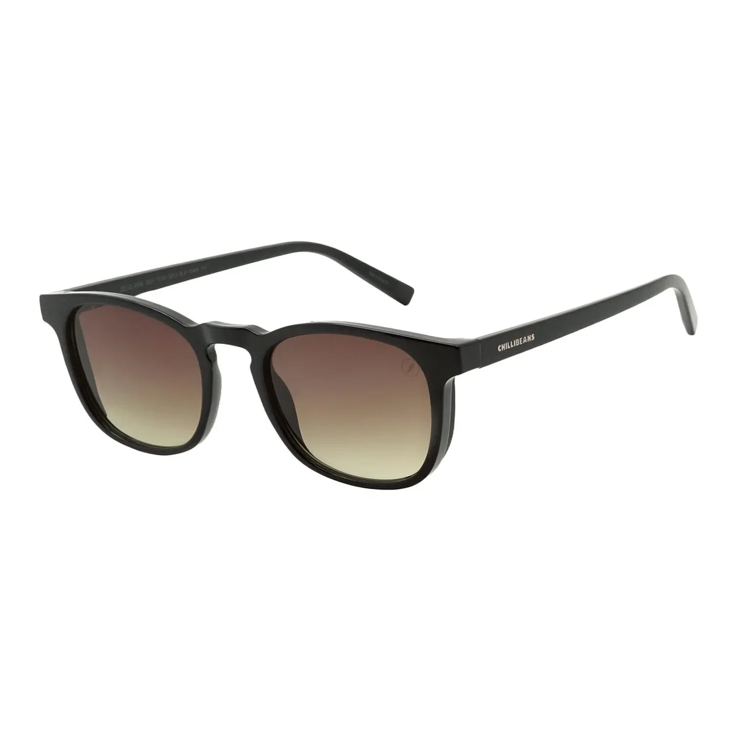 Óculos de Sol Masculino Chilli Beans Quadrado Degradê Verde — imagem 1