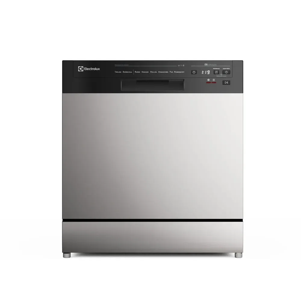 Lava-Louça Electrolux 8 Serviços Inox com Programa Lava & Seca 50 min (LS08E) — imagem 1