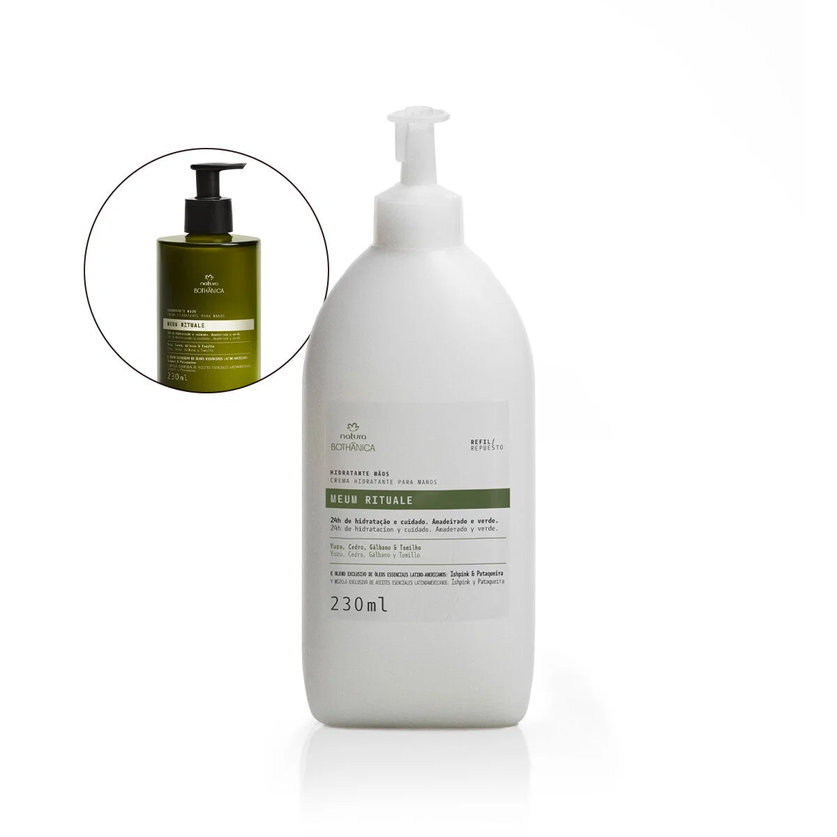 Refil Hidratante para Mãos Bothânica Meum Rituale 230 ml