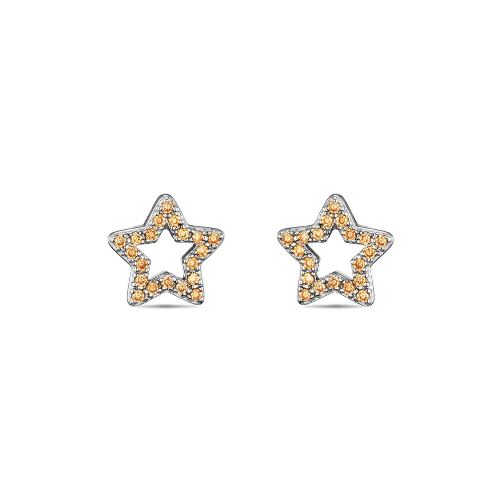 Brinco Life Estrela Champanhe