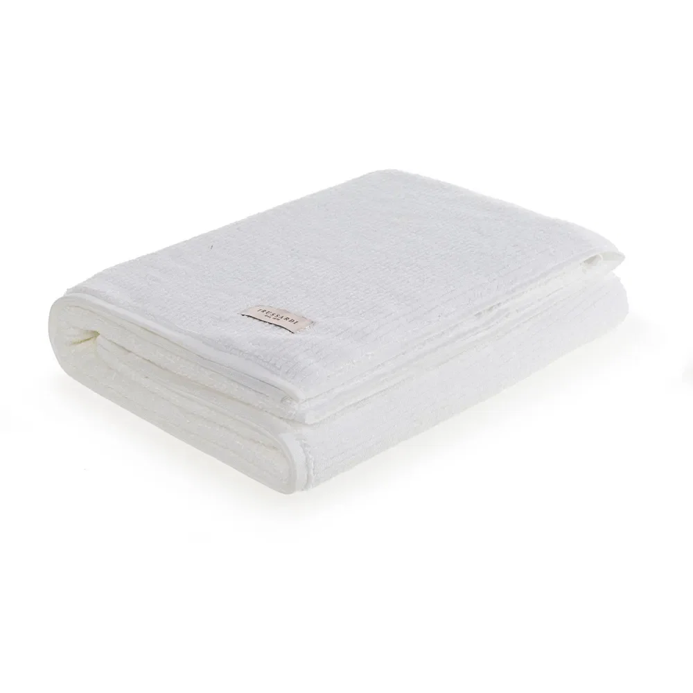 Toalha de Rosto Trussardi 100% Algodão Belluno Branco