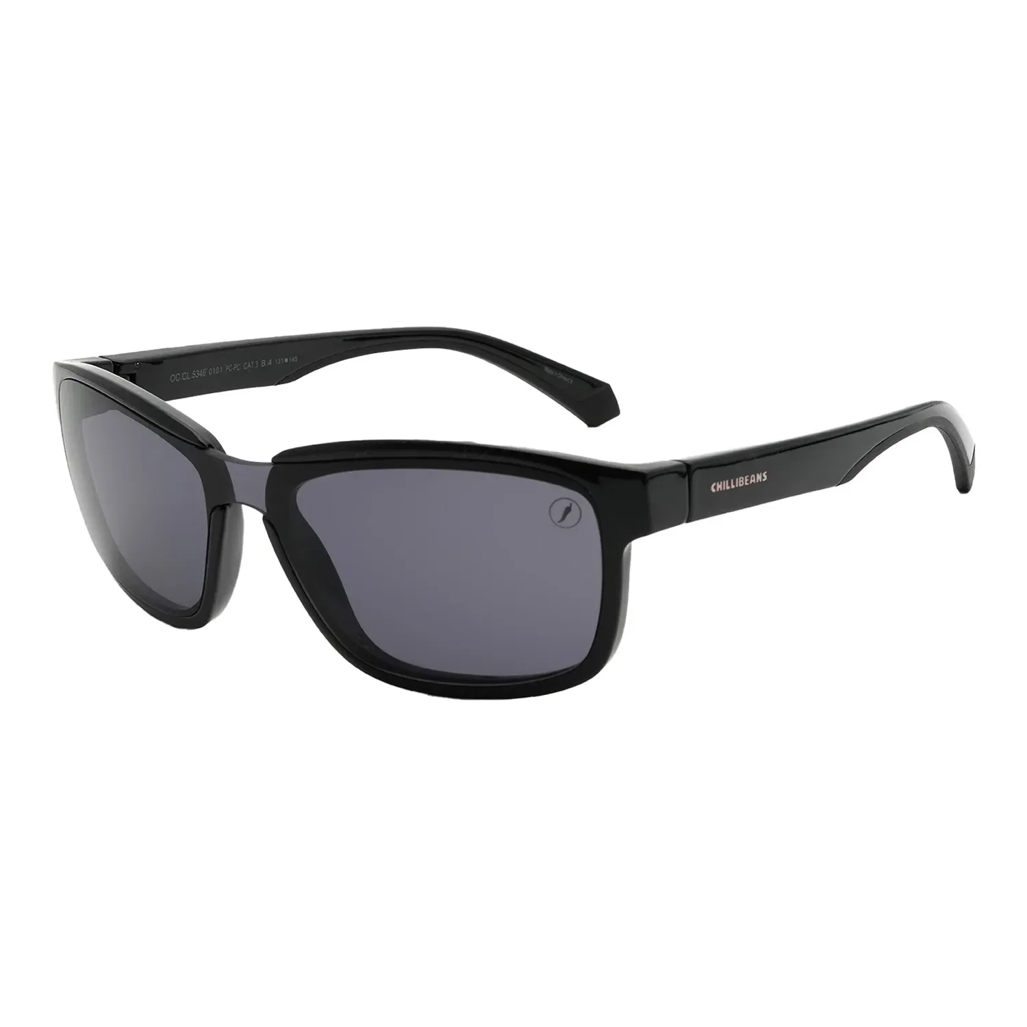 Óculos de Sol Masculino Infinity Quadrado Preto — imagem 1