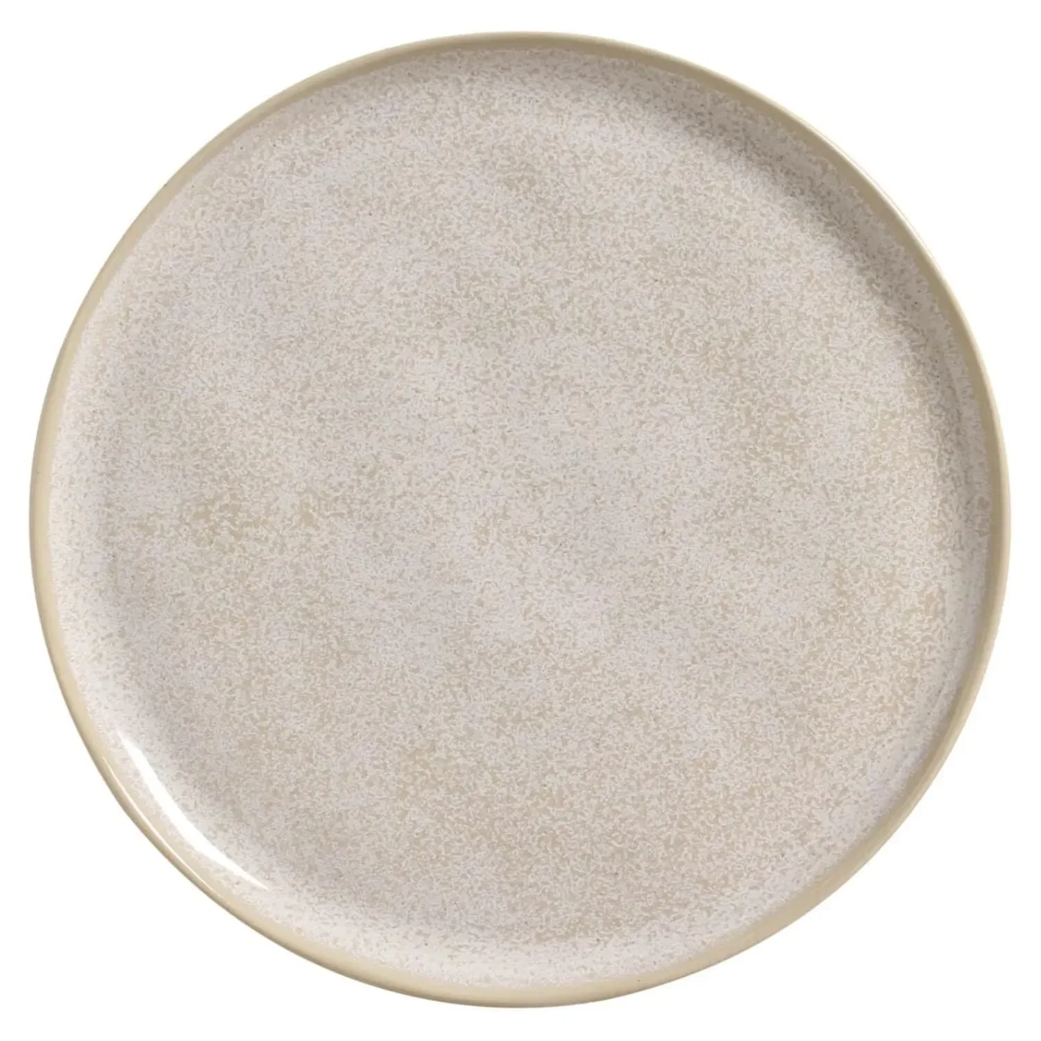 Prato Raso Bio Latte em Stoneware 27CM Porto Brasil