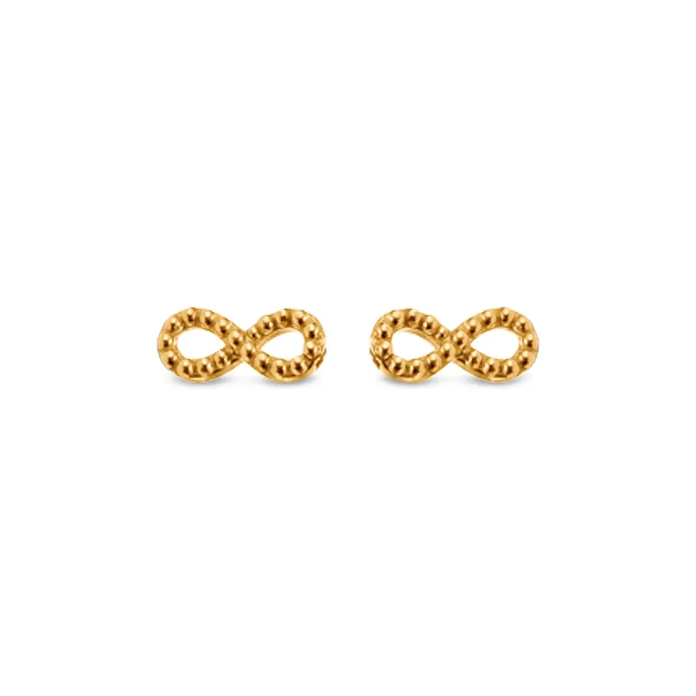 Brinco Life Infinito Com Banho Ouro Amarelo — imagem 1