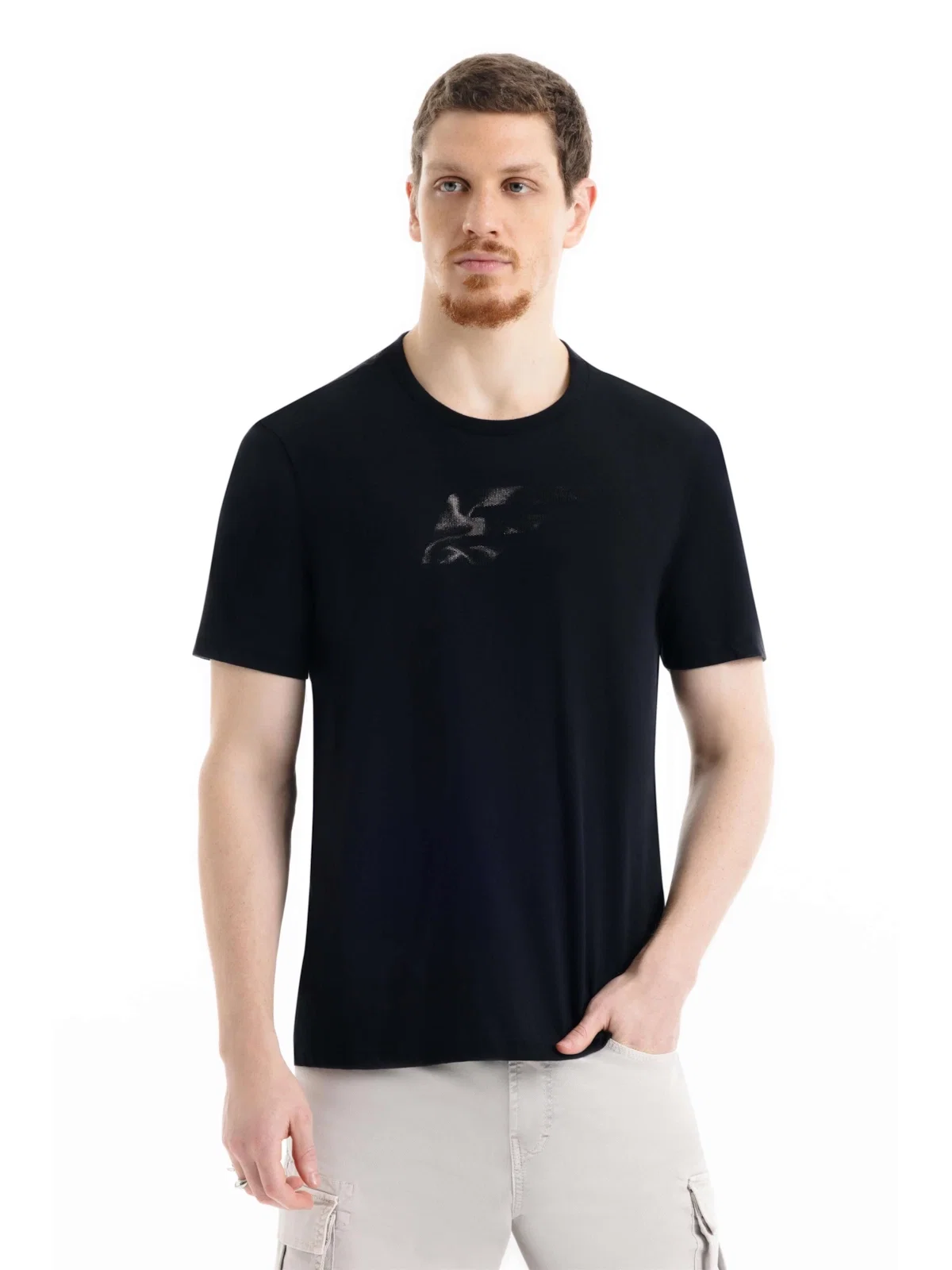 T-Shirt Easa Foil Classic Preto