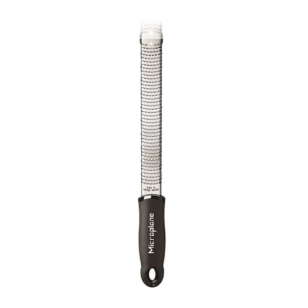 Ralador Zester em Aço Inox Classic Microplane Preto — imagem 1