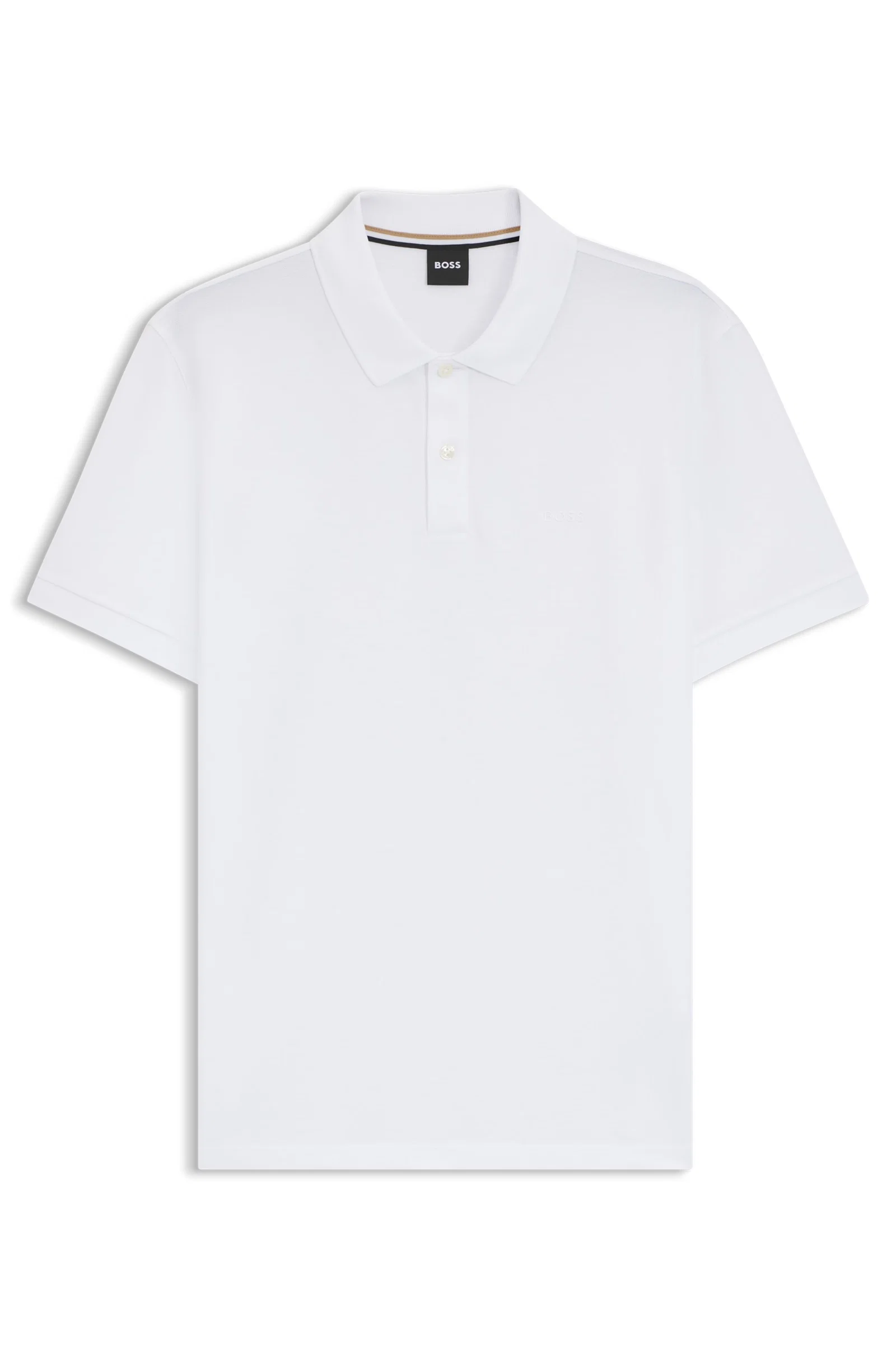 Camisa Polo Em Algodão Orgânico Com Logo Bordado — imagem 1