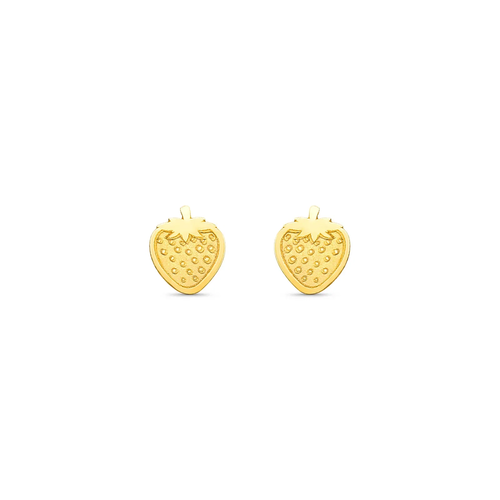 Brinco Baby Morango em Ouro Amarelo 18k — imagem 1