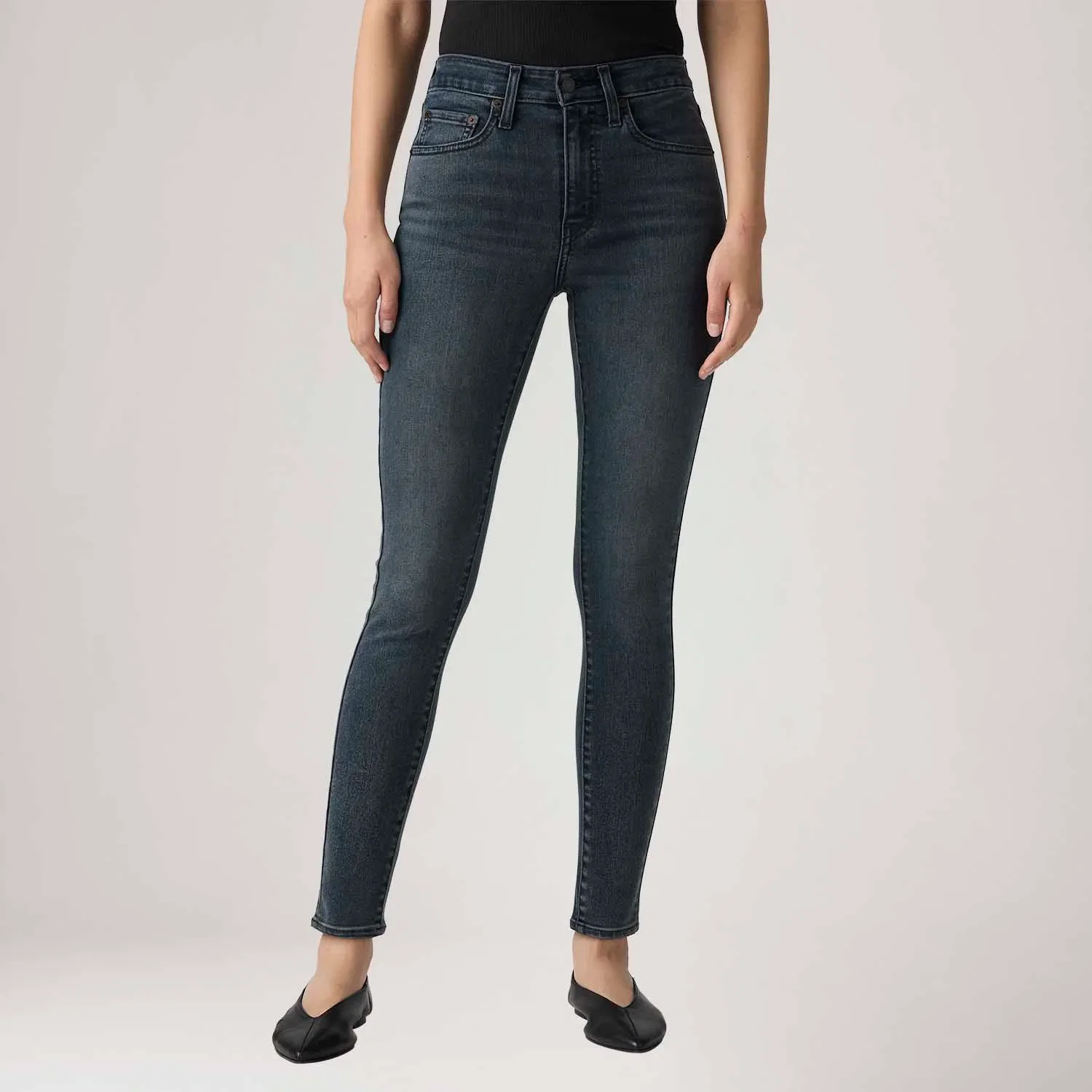 Calça Jeans Levi's® 721® Skinny Preta