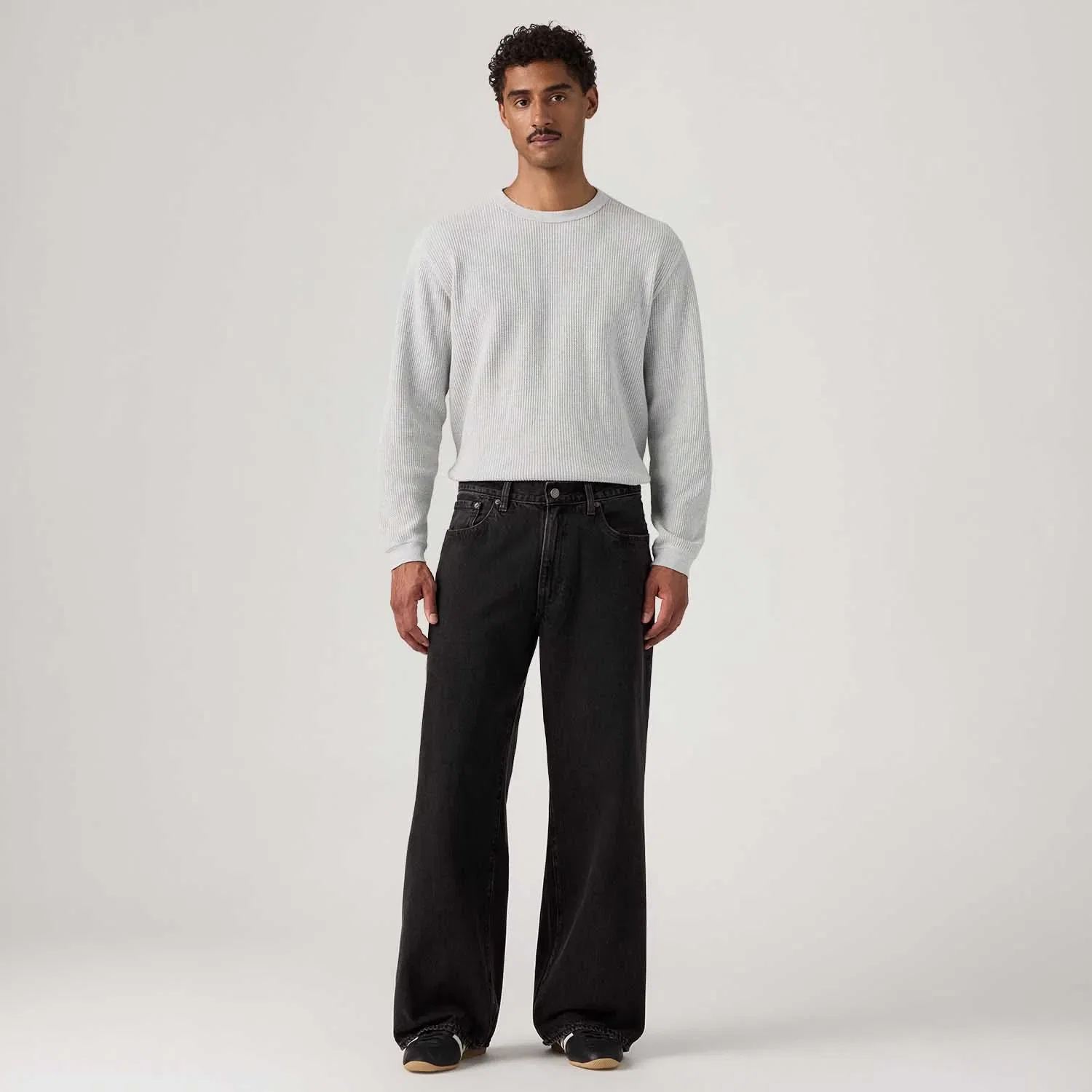 Calça Jeans Levi's® Baggy Wideleg Lavagem Escura