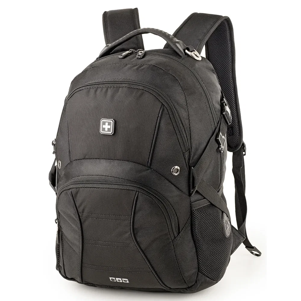 Mochila Masculina para Notebook SwissOne Ballens Preta