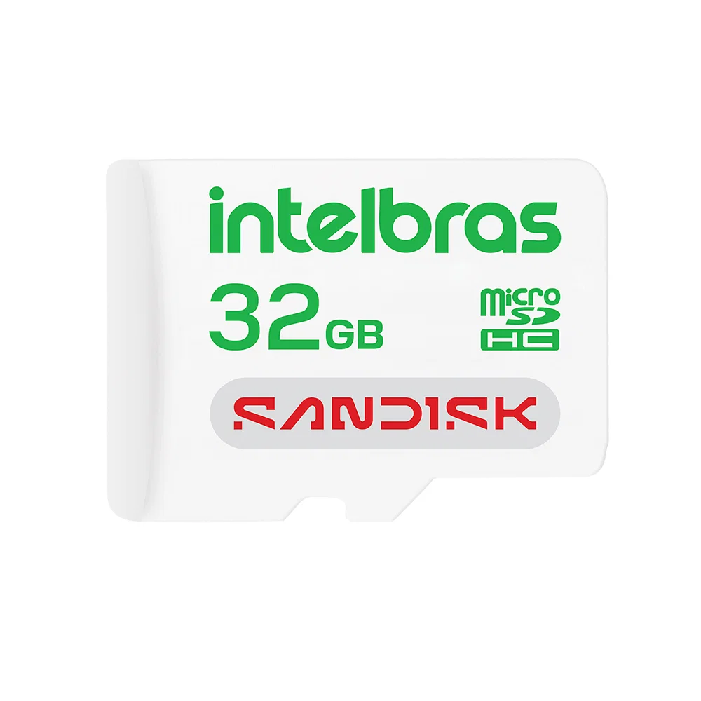 Cartão de Memória MicroSD 32 GB Intelbras - Sandisk
