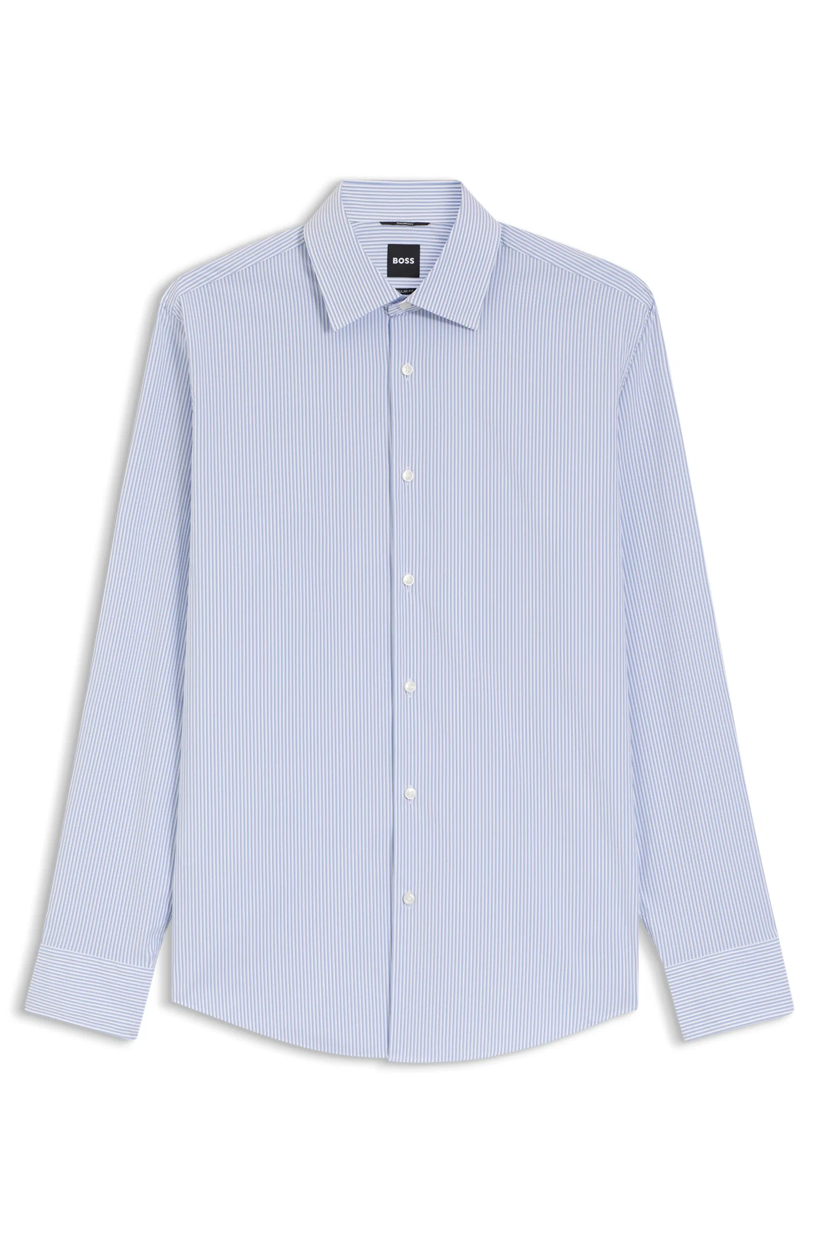 Camisa Regular Fit Em Tecido