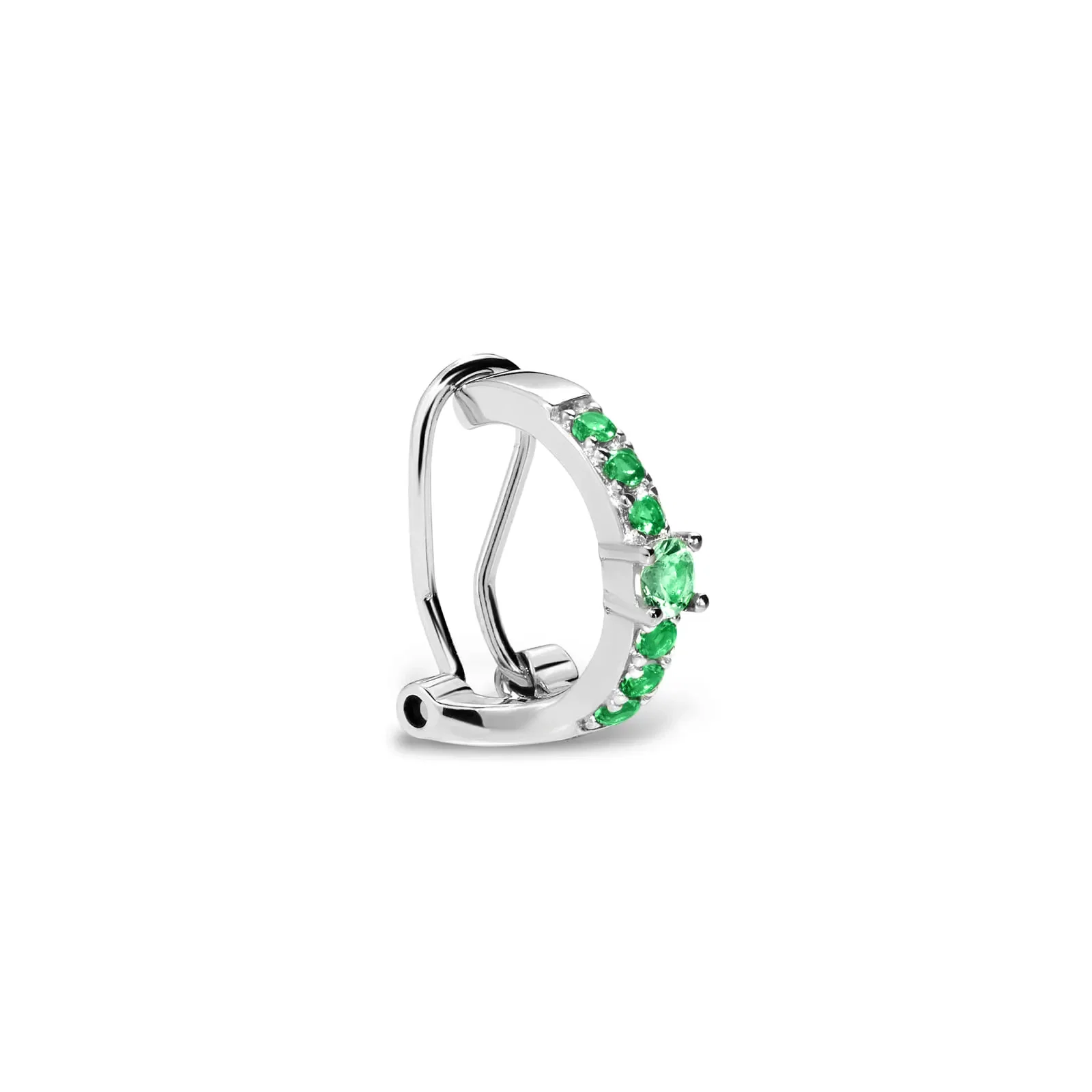 Piercing de Pressão Life Fresh Prata Verde