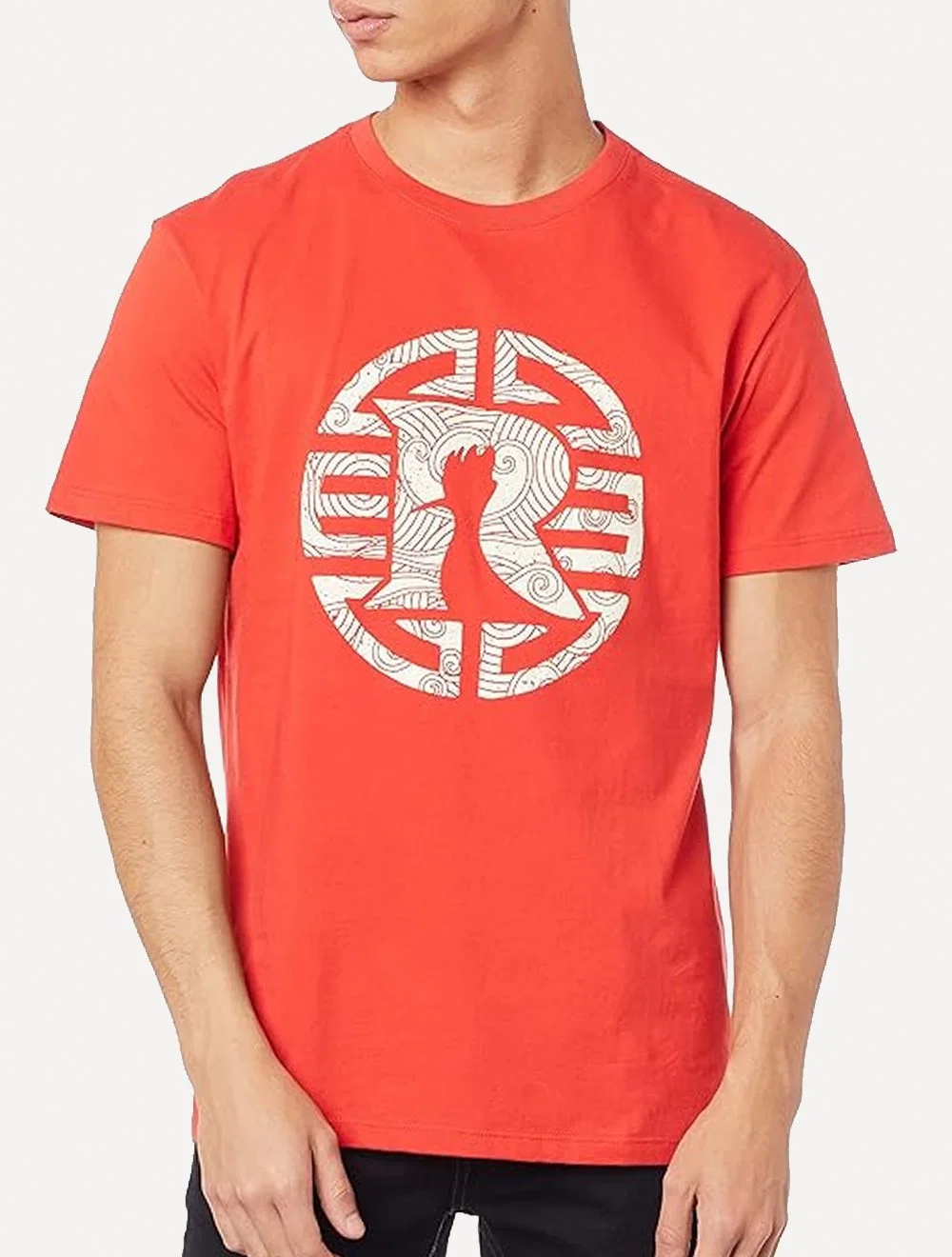 Camiseta Reserva Masculina Estampada R Mandarim Vermelha