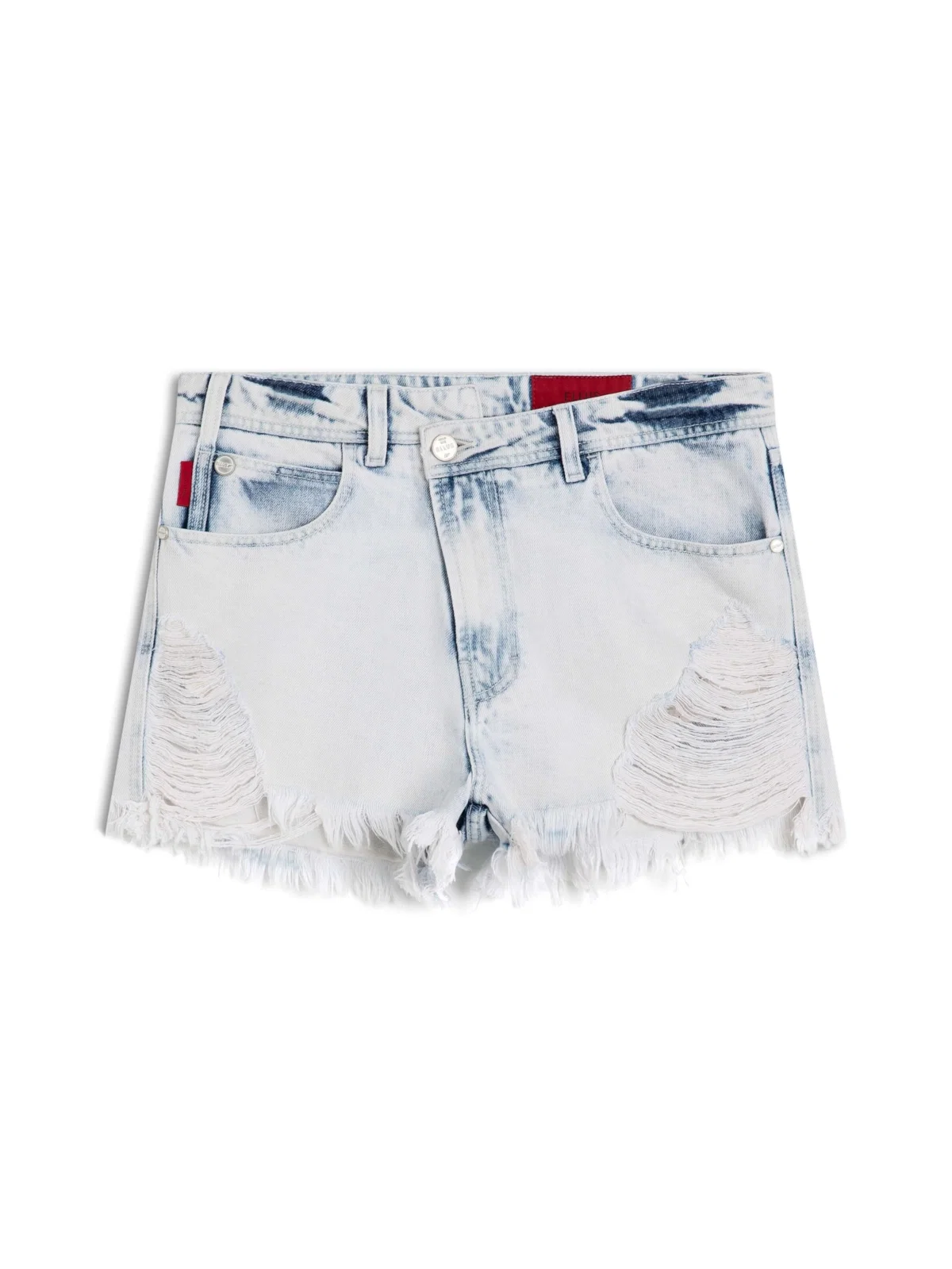 Short Desert Denim Boyish 1812-Lav.Claro C/ Puidos — imagem 1