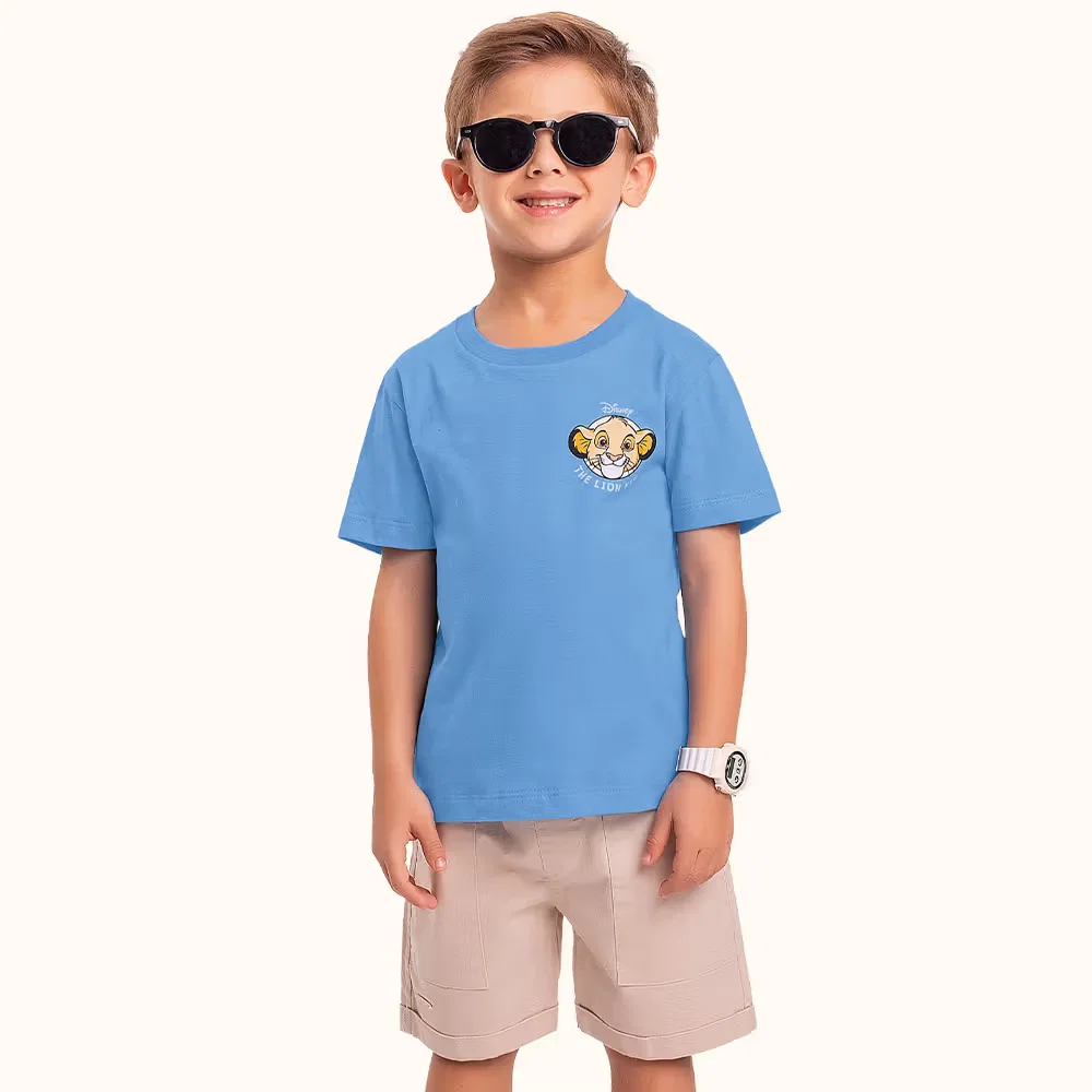 Camiseta Rei Leão em meia malha — imagem 1