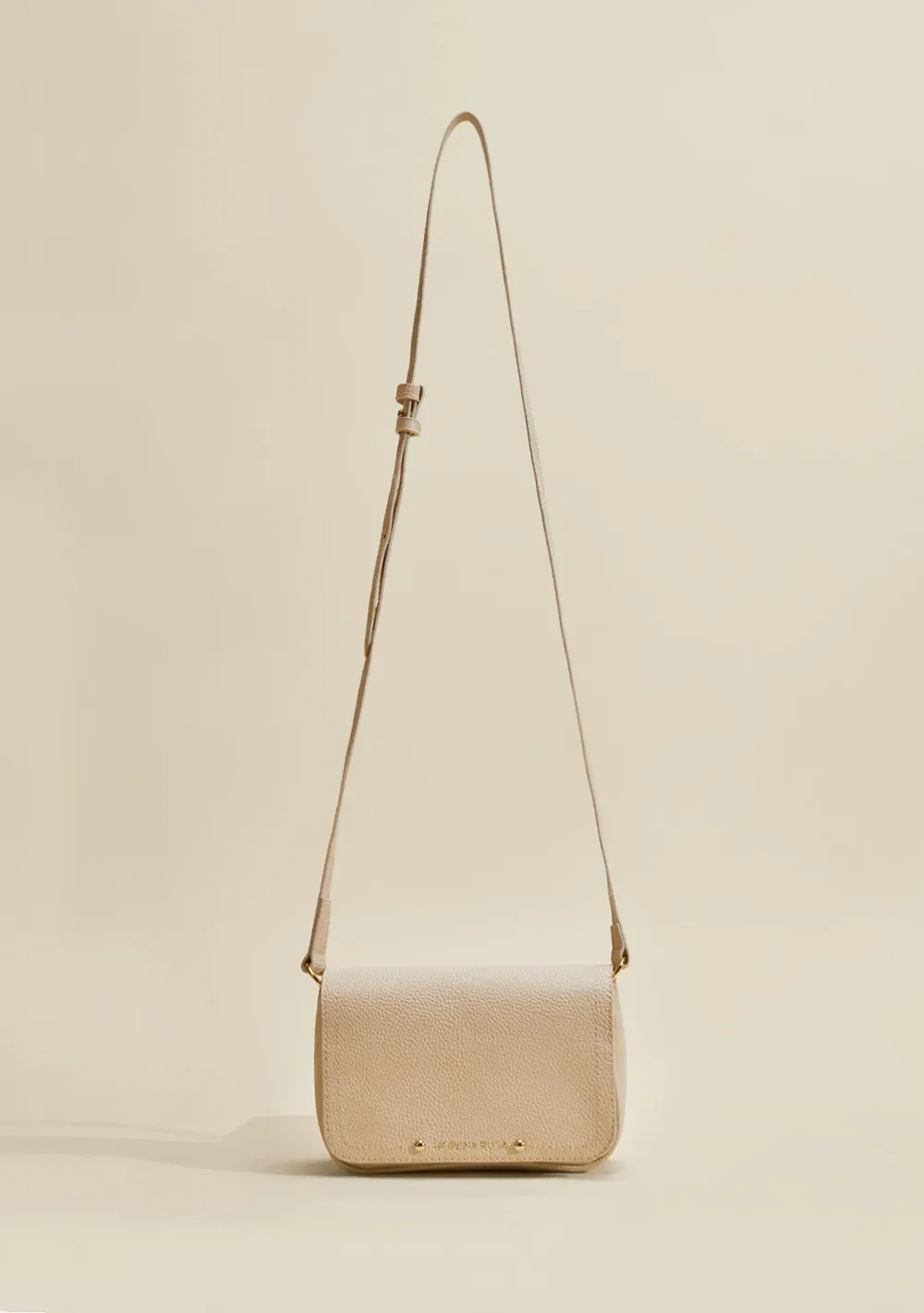 Bolsa Satchel Alça Corrente Off White