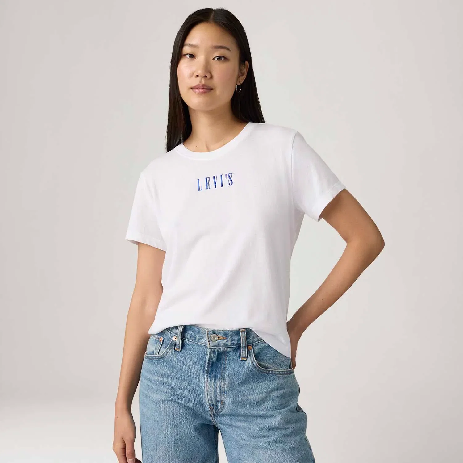 Camiseta Levi's® Graphic Favorite Branca — imagem 1