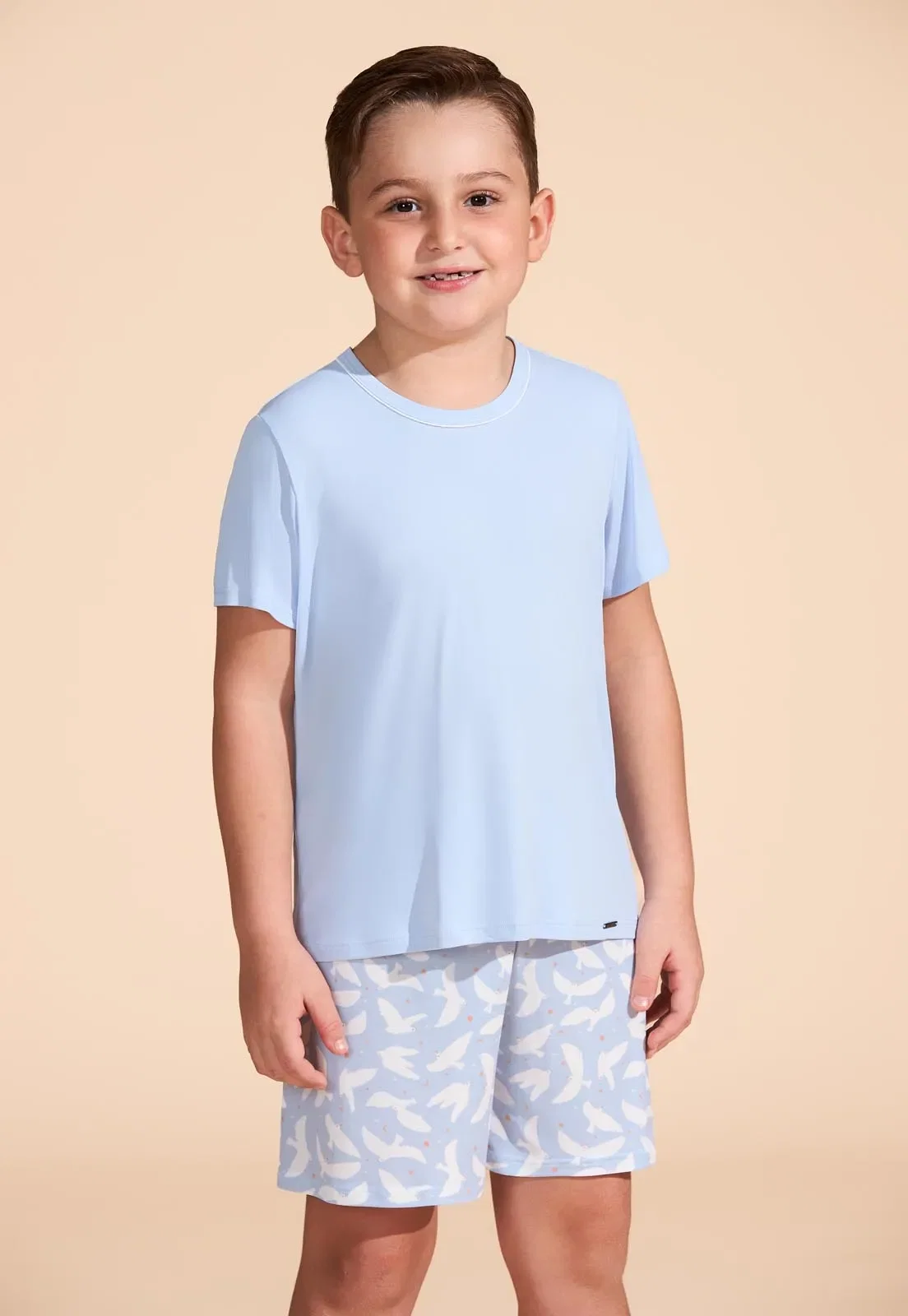 Pijama Infantil de Microfibra Recco
