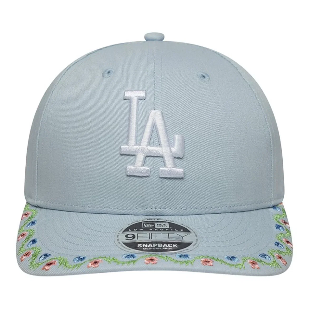 Boné Adulto New Era 940mc Los Angeles Dodgers Low Aba Curva