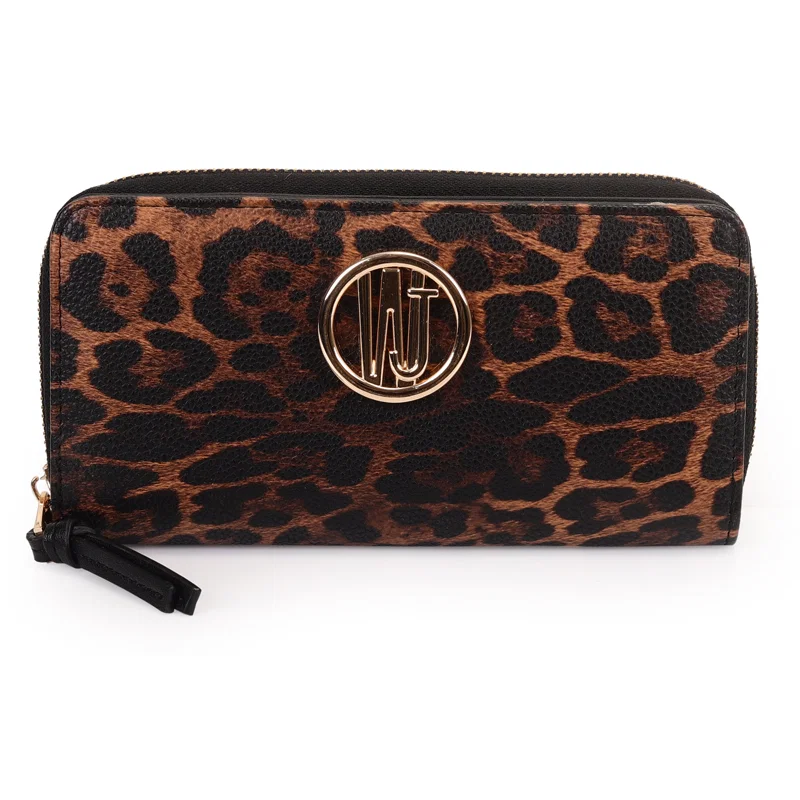 Carteira Grande Completa Animal Print